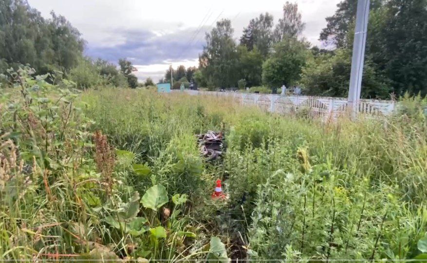 Двое пострадали после съезда в кювет на питбайке в Нижнем Новгороде