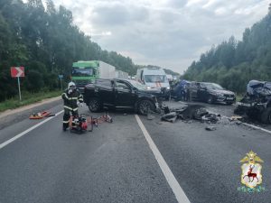 Полиция выясняет обстоятельства смертельного ДТП в Воротынском районе