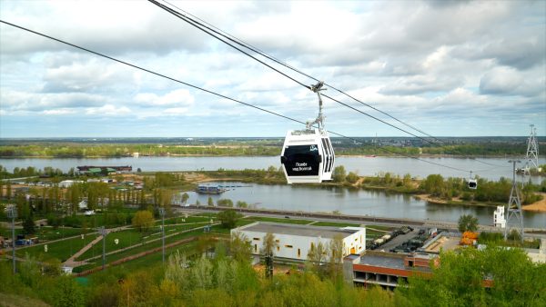 Пассажиропоток на Нижегородской канатной дороге за последние два месяца вырос на&nbsp;треть