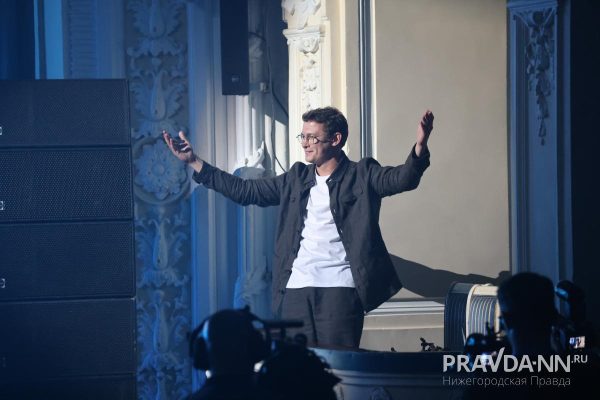 Никита Кологривый стал ведущим церемонии открытия «Горький fest»