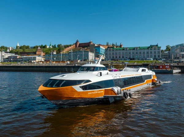 «Метеор 120Р» отправился в первый рейс из Нижнего Новгорода в Пермь