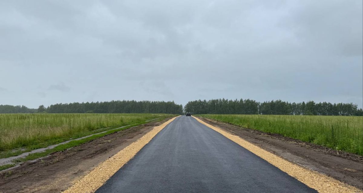 В Павловском округе отремонтировали подъезд к деревне Булатниково по нацпроекту