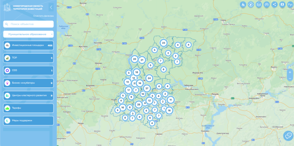 Предпринимателям предлагают оценить работу инвесткарты Нижегородской области
