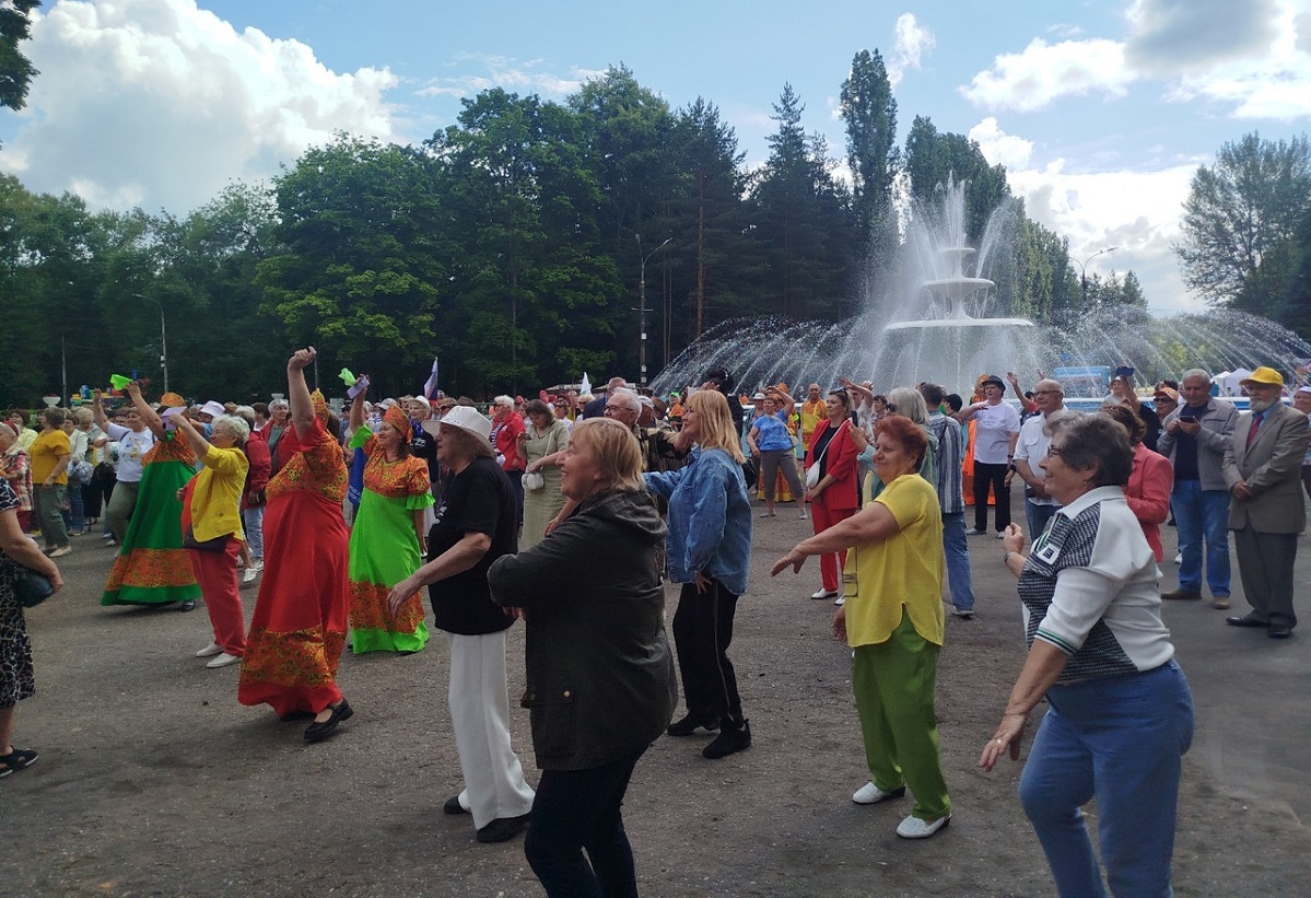 Фестиваль «Вместе интересно» собрал пенсионеров со всей Нижегородской области