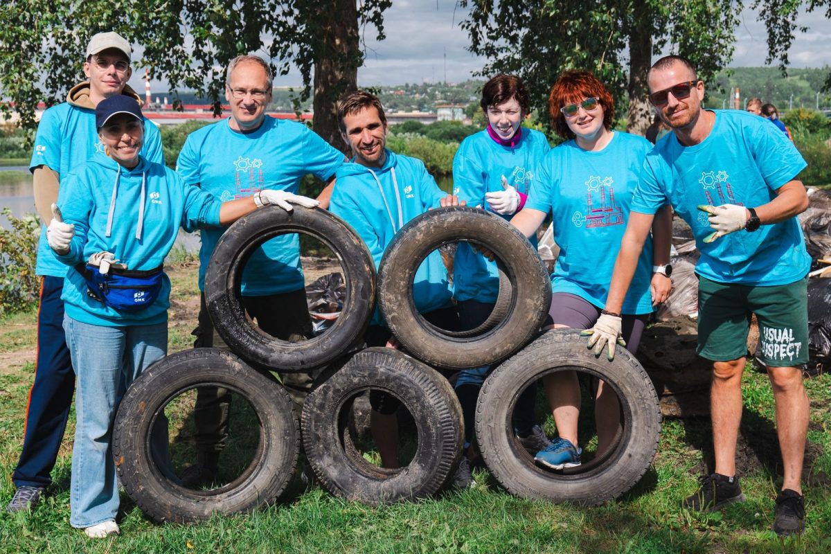 5,4 тысячи волонтеров ОМК поучаствовали в различных акциях с начала 2025 года