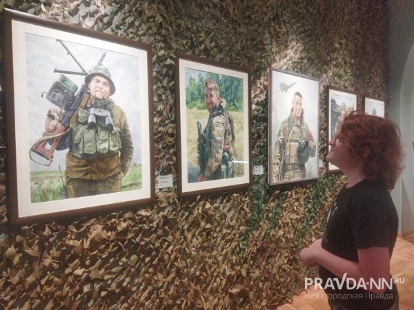 Герои навсегда: нижегородские художники создали портреты бойцов спецоперации