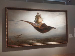 Легендарная картина Васнецова «Ковер-самолет» вернулась в нижегородский музей