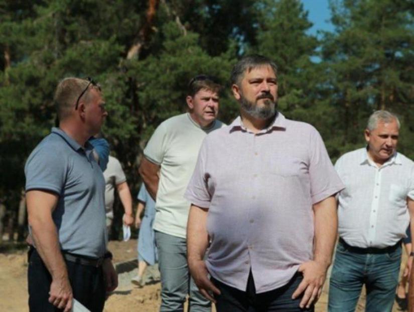 В Дзержинске продолжают благоустройство парка «Молодежный»