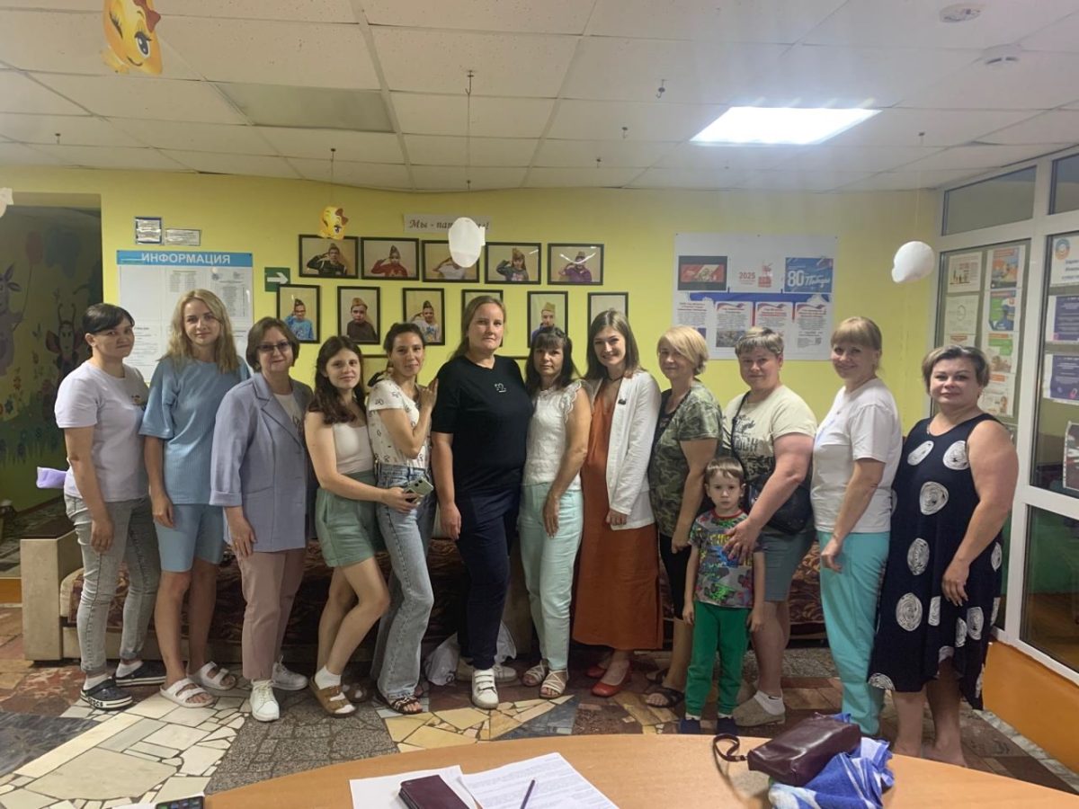 Семьи бойцов СВО стали участниками смены в центре помощи «Юный Нижегородец»