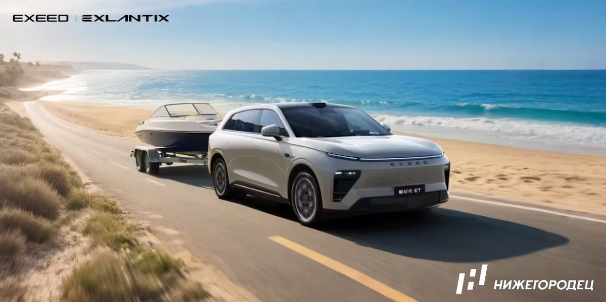 Модель EXEED EXLANTIXET была официально представлена на российском рынке 5 июня