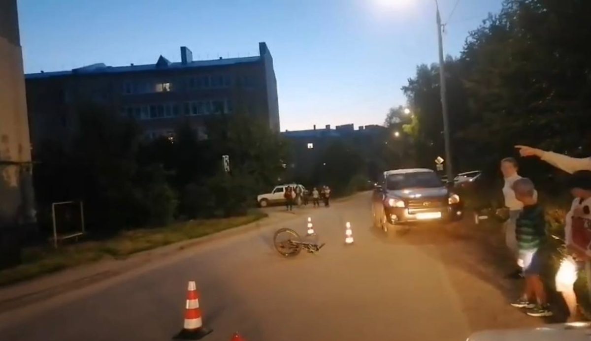 9‑летнего велосипедиста сбила иномарка в Арзамасе