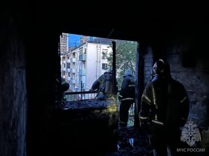 35-летнего мужчину спасли на пожаре в Канавинского районе