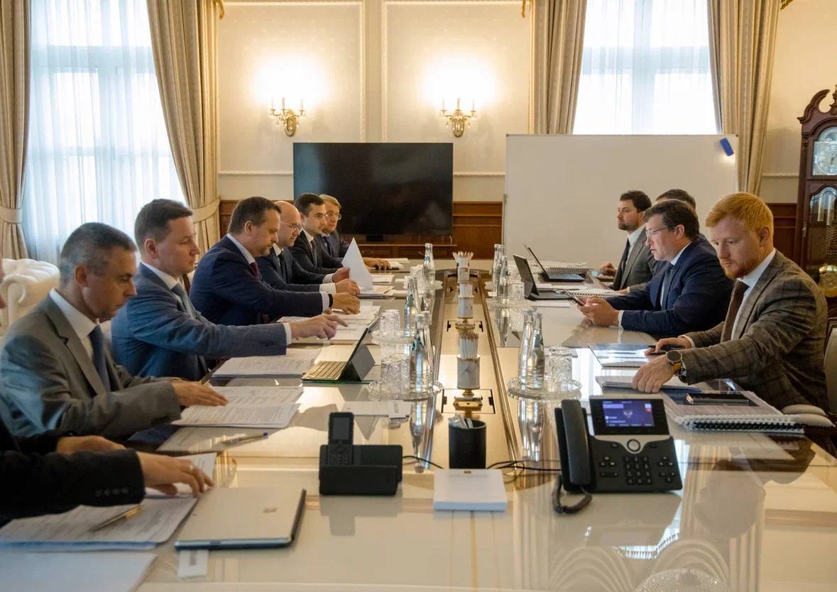 Никитины обсудили нижегородские дороги