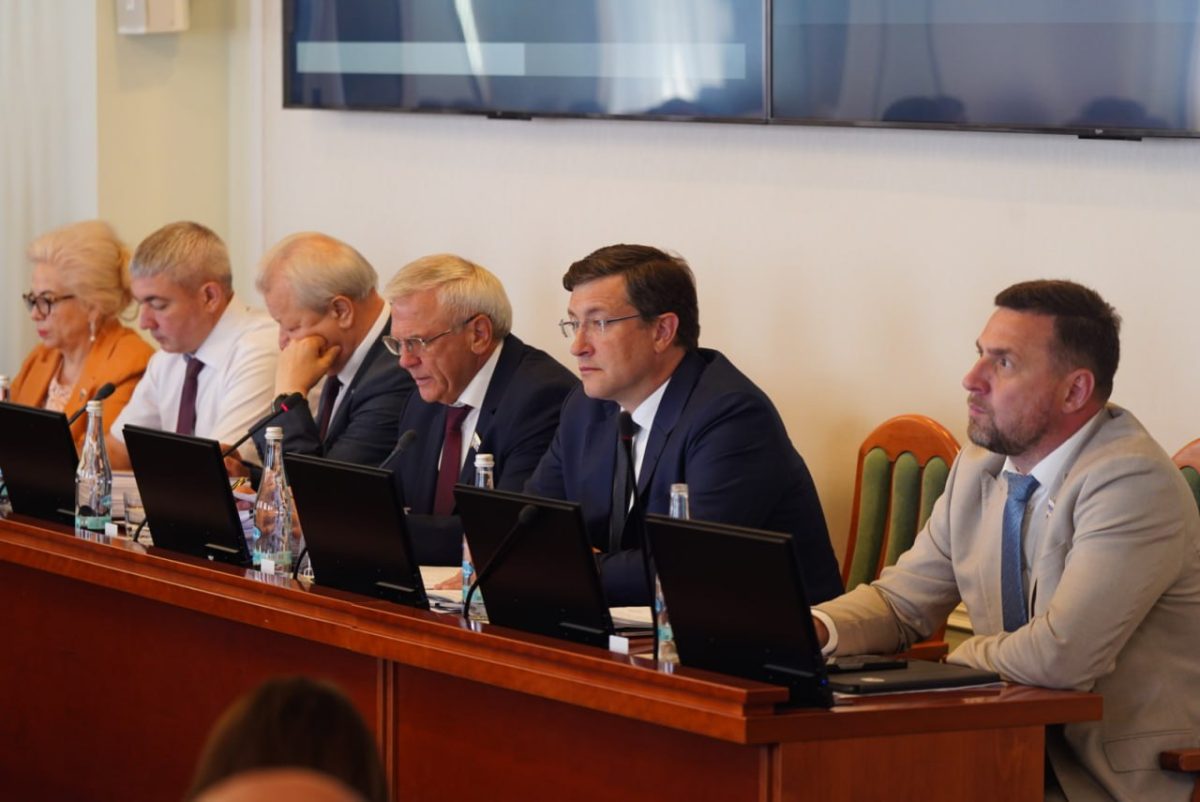 Глеб Никитин отчитался перед депутатами Заксобрания Нижегородской области