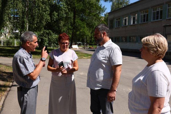Михаил Клинков проверил, как идет благоустройство в рамках «ВАМ РЕШАТЬ!»