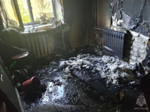 55-летний житель Павлово погиб на пожаре из-за сигареты
