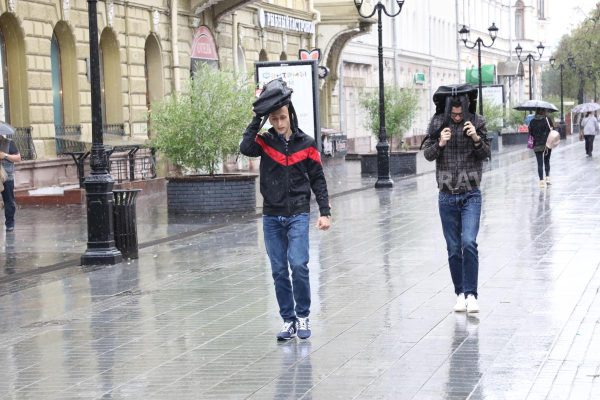 Небольшие дожди обещают нижегородцам на новой рабочей неделе