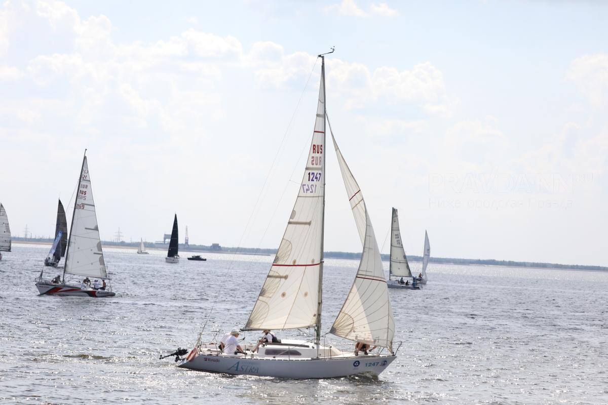 43-я парусная регата «Кубок Р. Е. Алексеева» на Горьковском море