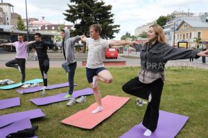 Мастер-класс по детской йоге на Большой Покровской