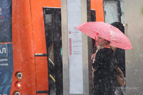Сильные дожди придут в Нижегородскую область 22 и 23 июля