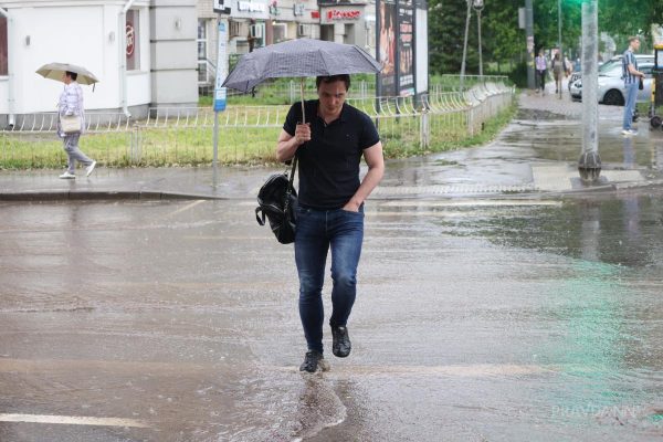 Сильные дожди ожидаются в Нижегородской области вечером 3 июля