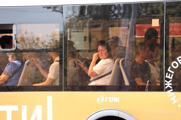 Нижегородцы пожаловались на жару в автобусах