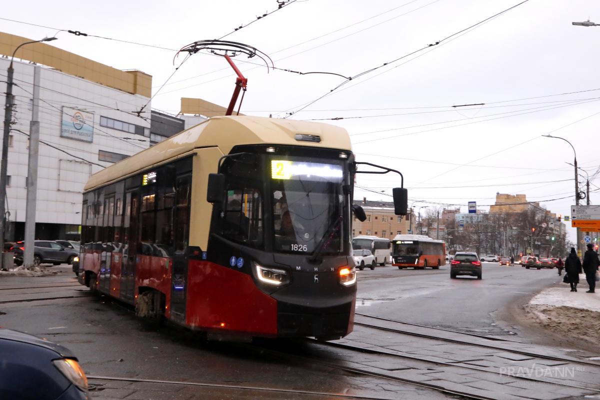 Трамвай №2 выйдет на полный маршрут в Нижнем Новгороде до конца года