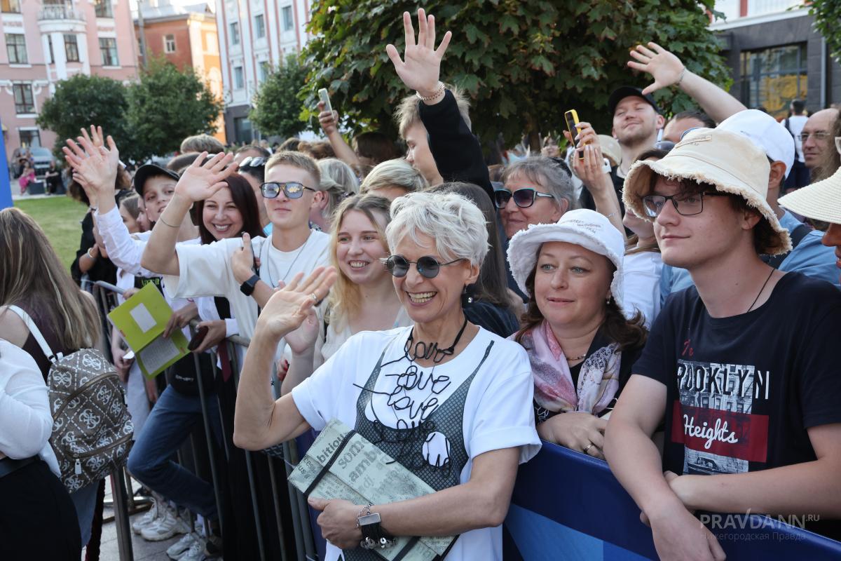 Опубликованы фото с закрытия кинофестиваля «Горький fest» в Нижнем Новгороде