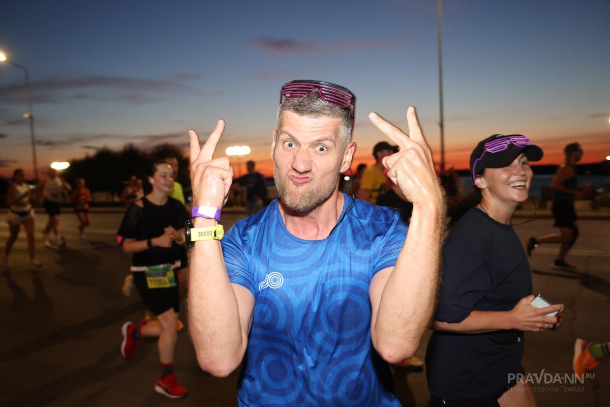 Ночной забег 2025 в Нижнем Новгороде