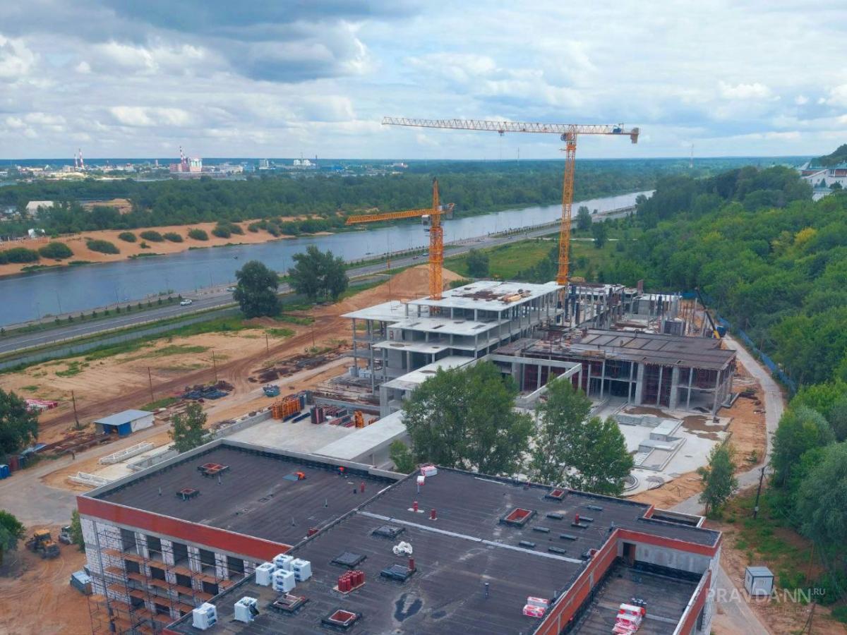 Строительство термального комплекса и гостиницы на Гребном канале