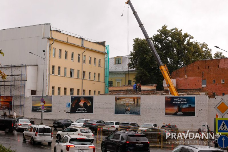 Опубликованы фото сноса бывшего центра крови в Нижнем Новгороде