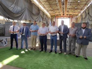 Максим Черкасов принял участие в спуске на воду двух судов в Богородском округе