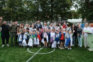 В садиках №57 и №117 Дзержинска открыли футбольные поля