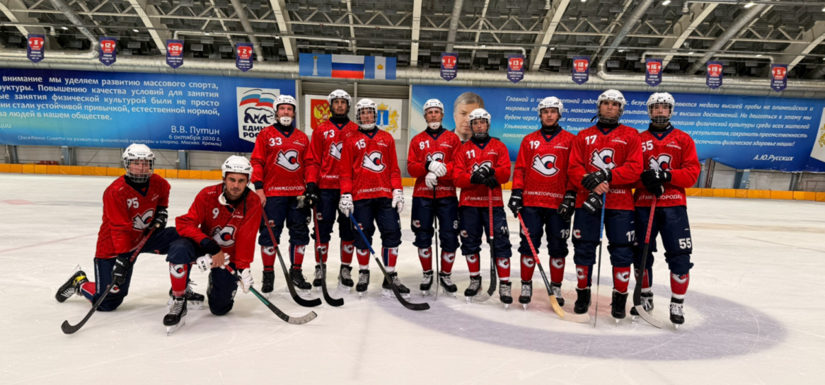 Хоккеисты нижегородского «Старта» победили в первом контрольном матче