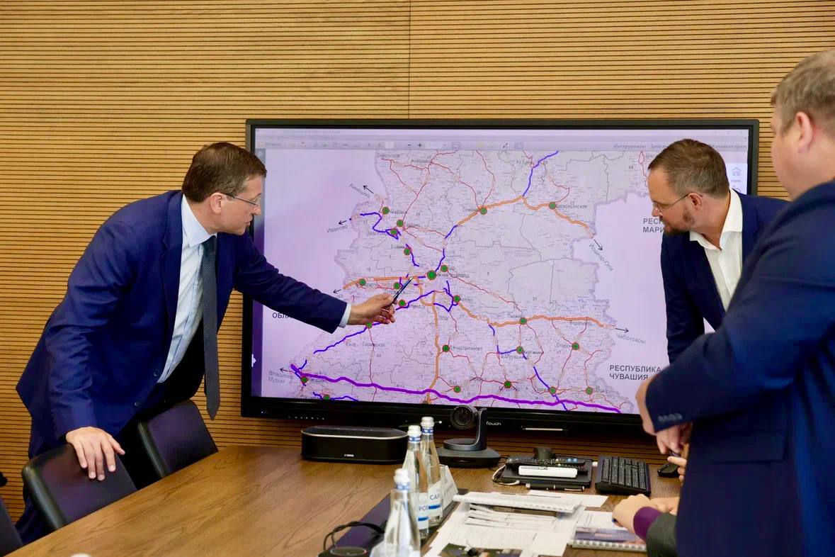 Еще 57 км автодорог отремонтируют в Нижегородской области до конца года