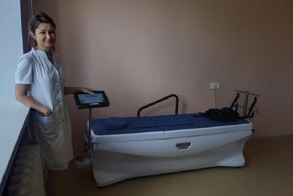 Амбулаторное отделение реабилитации на Бору обновляет оборудование