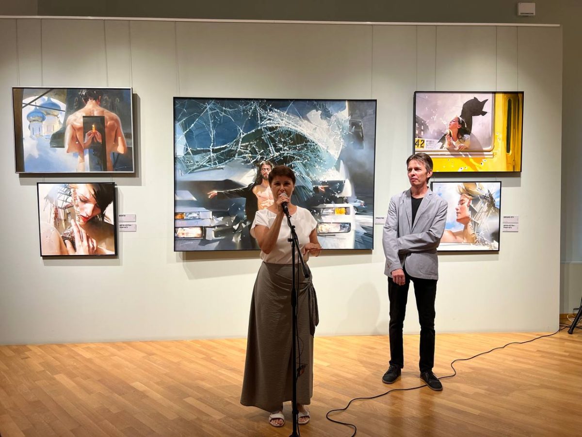 В НГХМ открылась выставка «Перекрестки. Алексей Чернигин. Живопись»