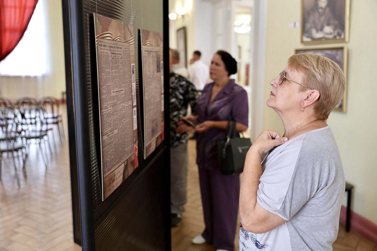 Жители Чкаловска вспоминают земляков на выставке «Герои тыла. Страницы памяти»