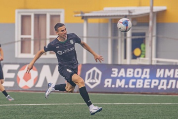 Хет-трик Ильи Юрченко вывел дзержинский «Химик» в лидеры