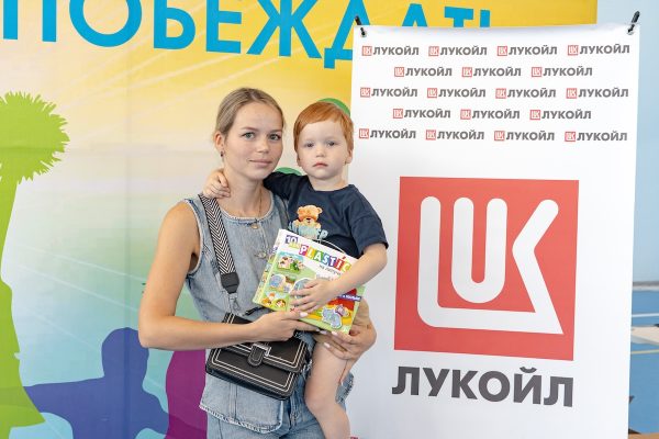 На старте малыши