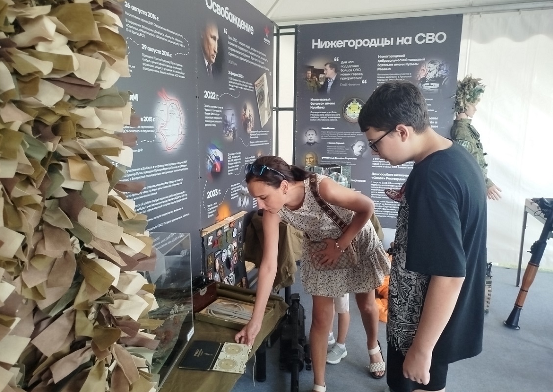 Выездная выставка работает уже два года и всегда вызывает большой интерес