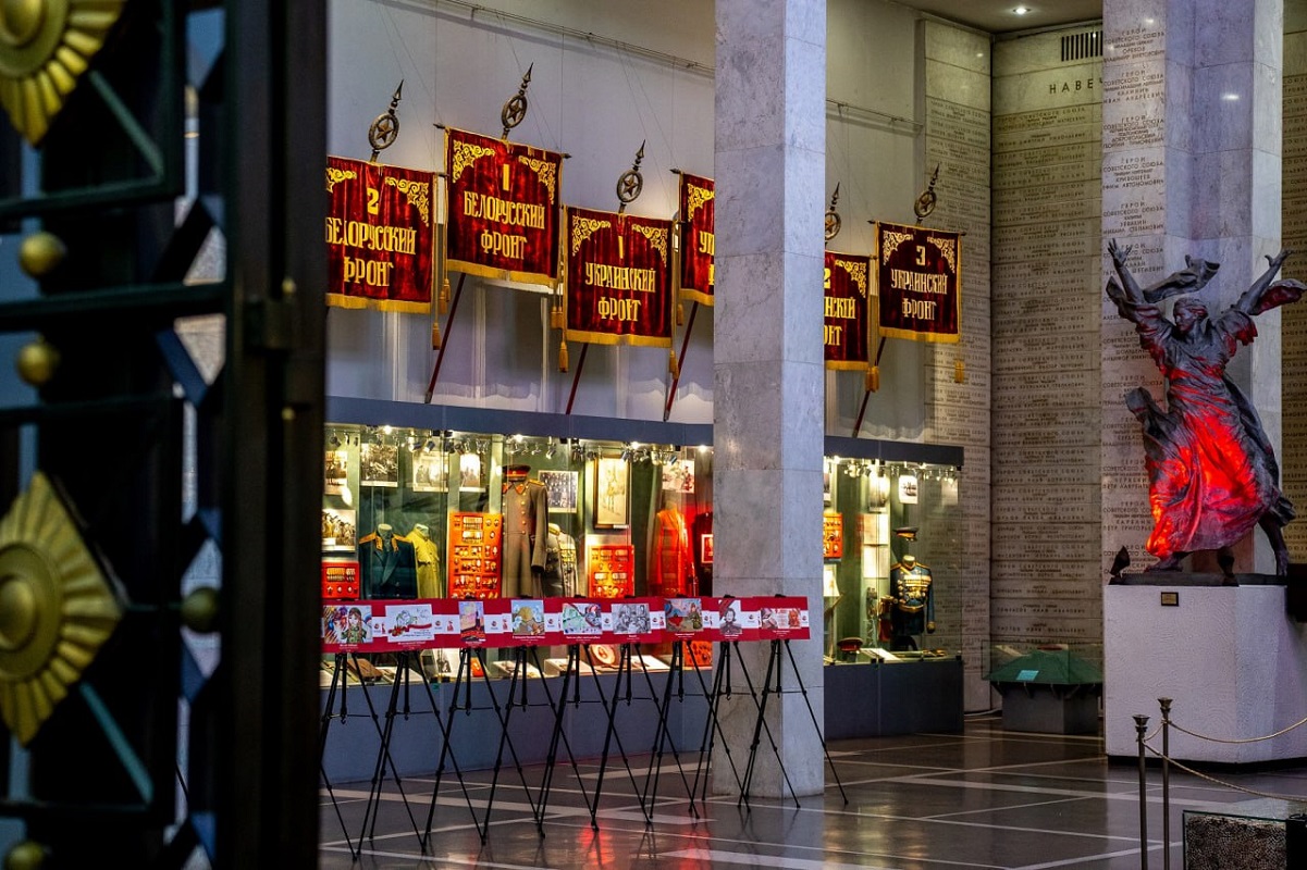 Работы юных нижегородцев выставлены в Центральном музее Вооруженных Сил