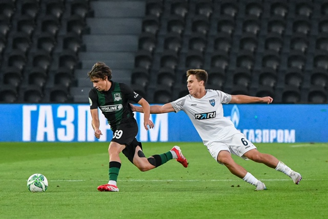 Поражение в Краснодаре потерпела молодёжка ФК «Пари НН»