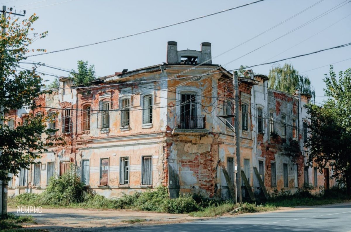 Здание земской управы в Лыскове продают за 5,6 млн рублей