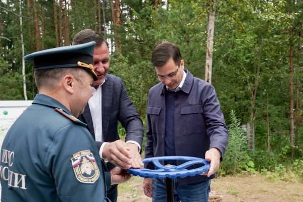 В Зелёном городе построено 8 км нового водовода