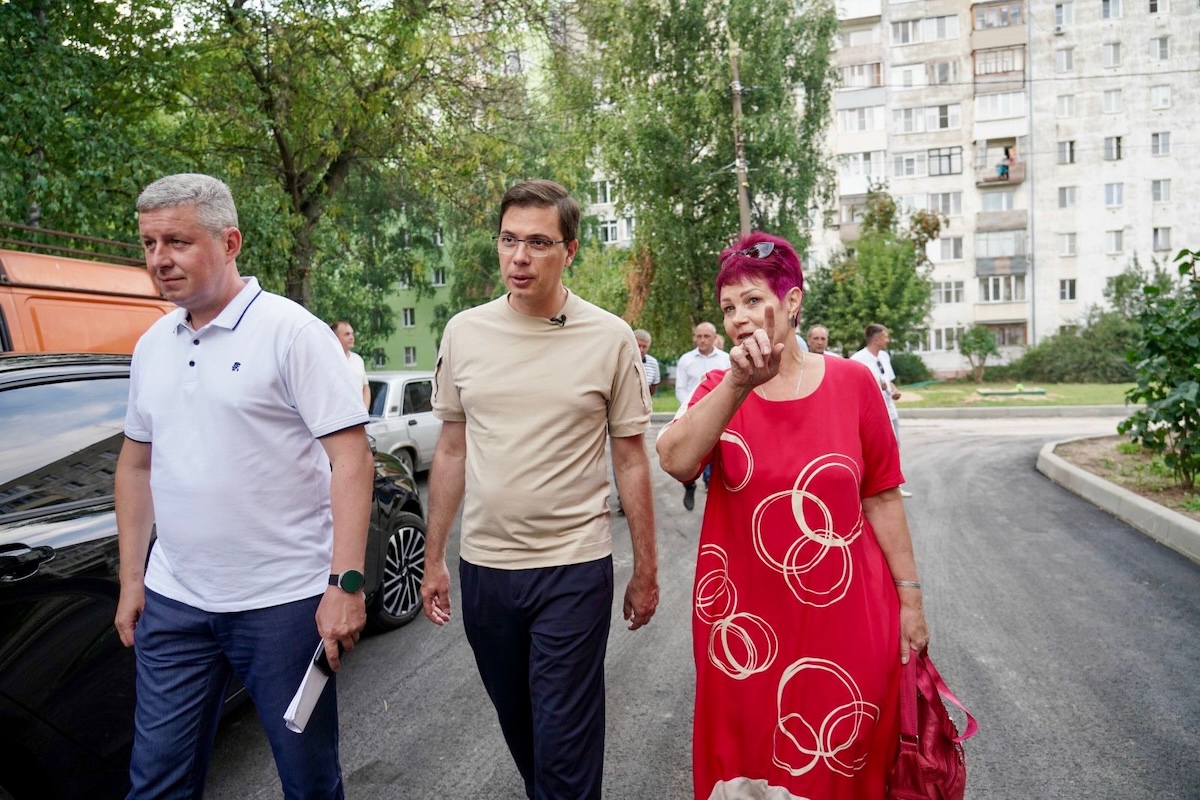 Завершается ремонт дворовых территорий в Ленинском районе