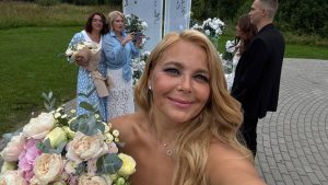 Ирина Пегова похвасталась фотографиями со свадьбы