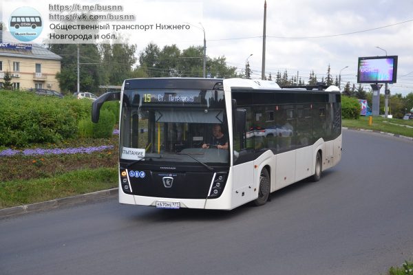 В Нижнем Новгороде вновь заметили автобус «НефАЗ»