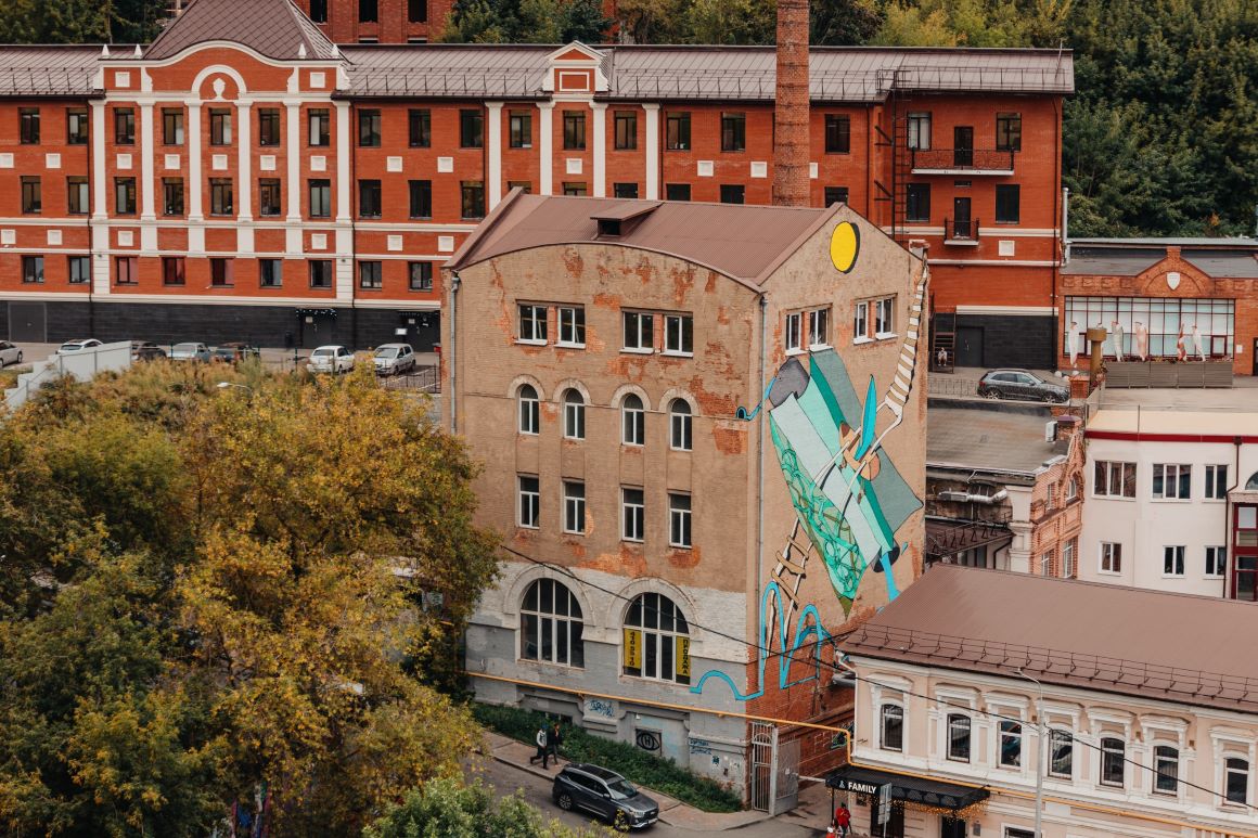 В Нижнем Новгороде появились муралы, посвященные теме экологии