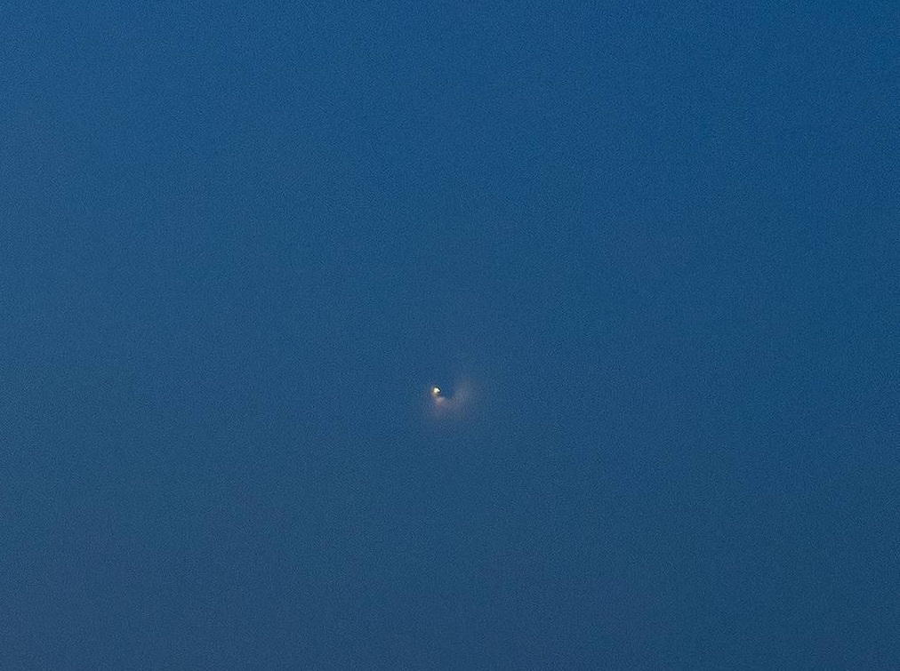 Нижегородец запечатлел запущенную с космодрома Байконур ракету